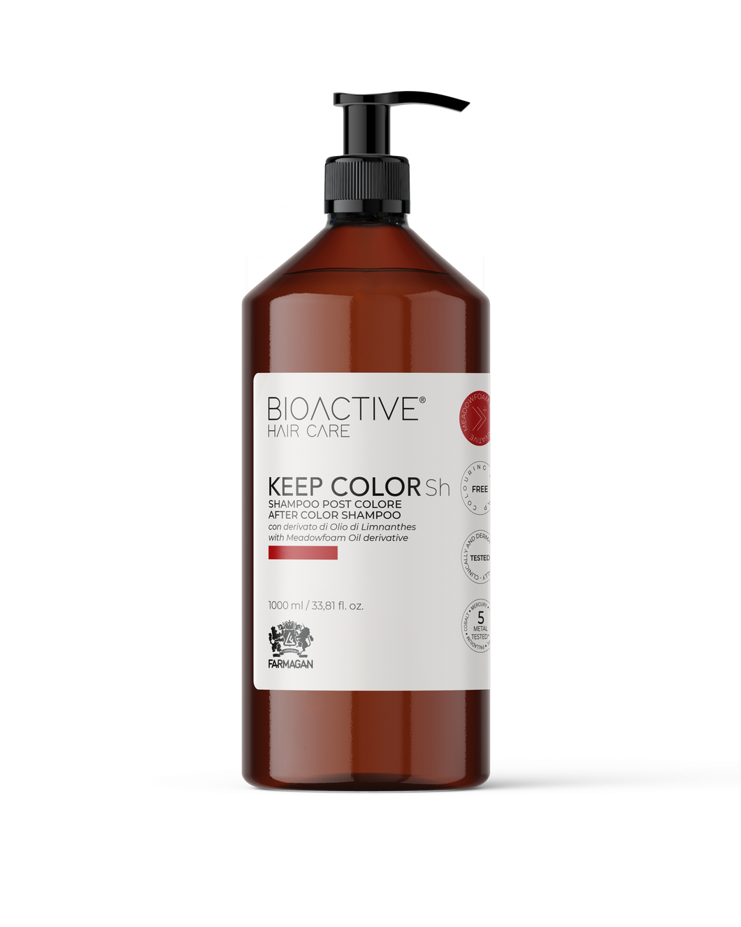 #Farmagan Bioactive Hair Care Keep Color SH Post Color Shampoo Liter