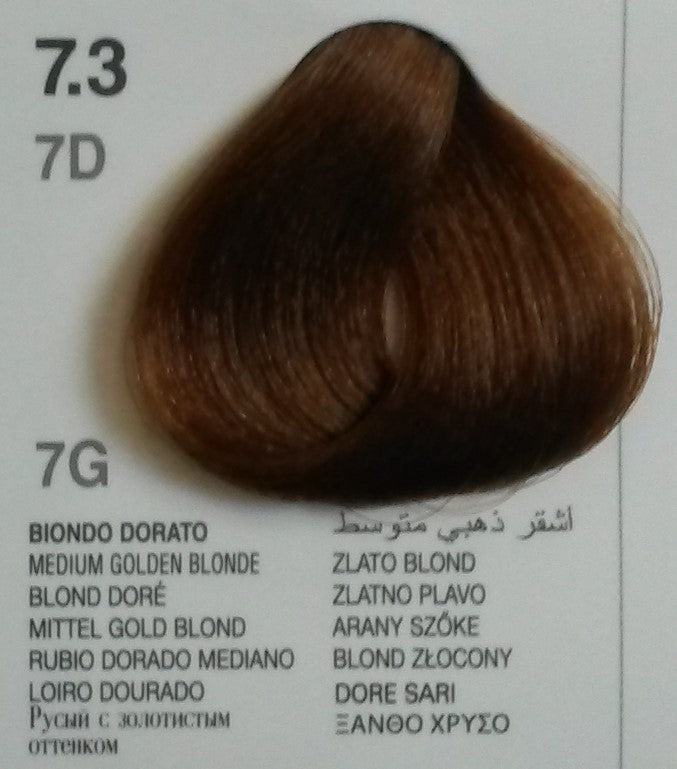 Dikson Color Extra Premium Haarfarbe 8.44 Warmes Havanna – 120 Ml Tube, Oxidierende Creme Mit Proteinen